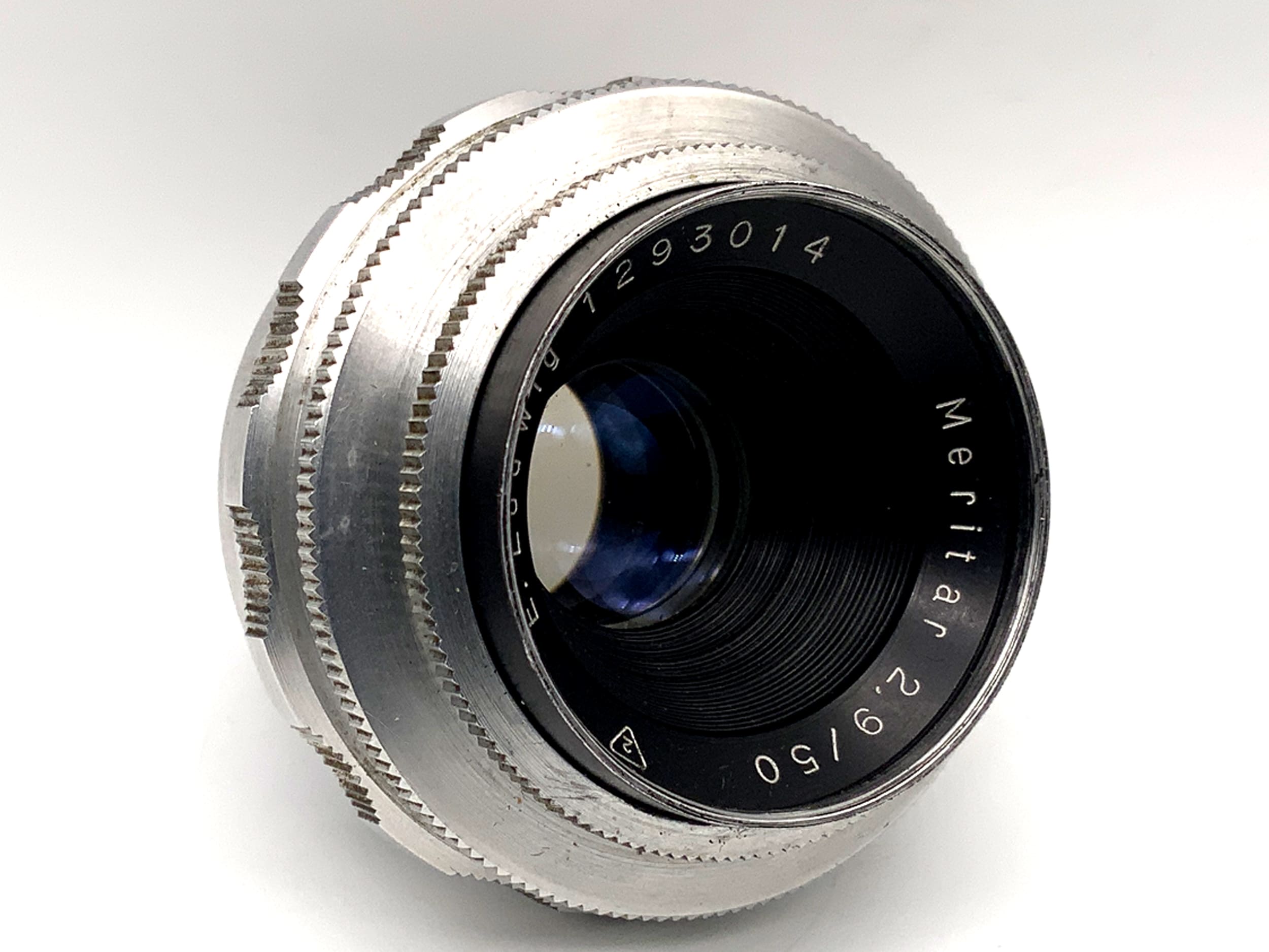 E.Ludwig 50mm 1:2,9 Objektiv Meritar Festbrennweite (Exa)