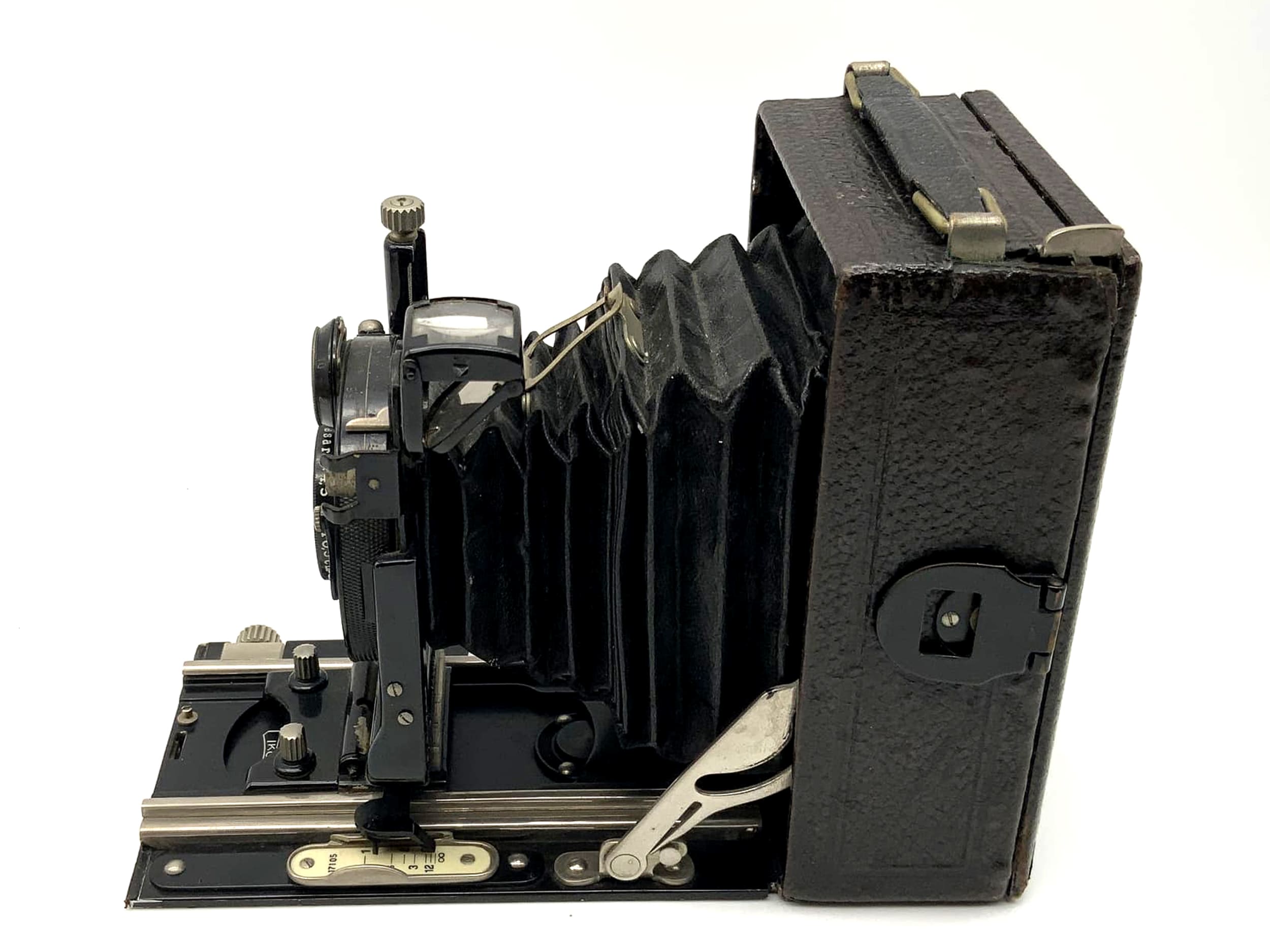 Zeiss Ikon Ica Trona 110 Plattenkamera mit Carl Zeiss Tessar 1:4.5/10,5cm Compur