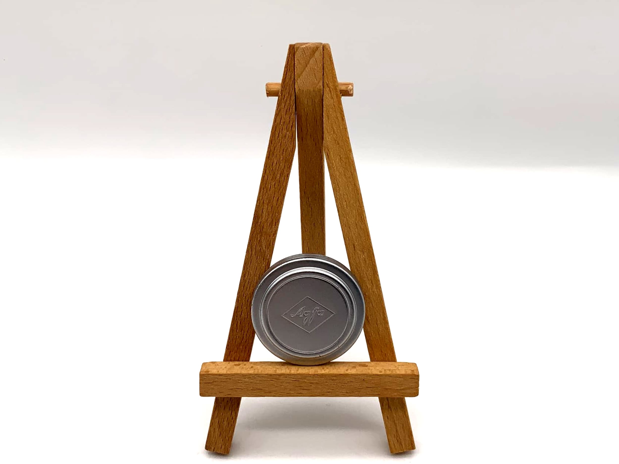 Agfa Objektivfrontdeckel 32mm Aluminium Metall Kappe lens cap Karat 36