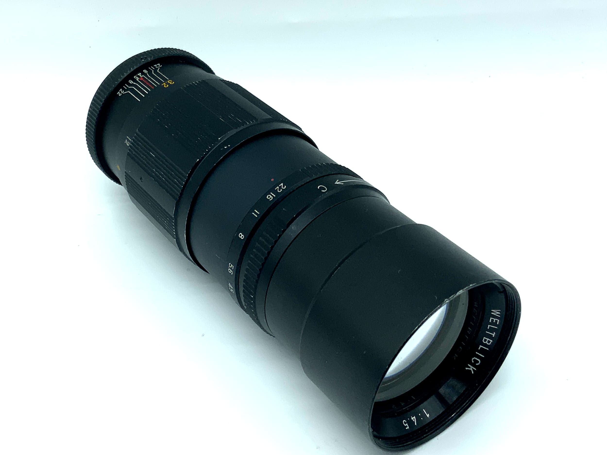 Weltblick 200mm 1:4.5 Objektiv Festbrennweite (M42)