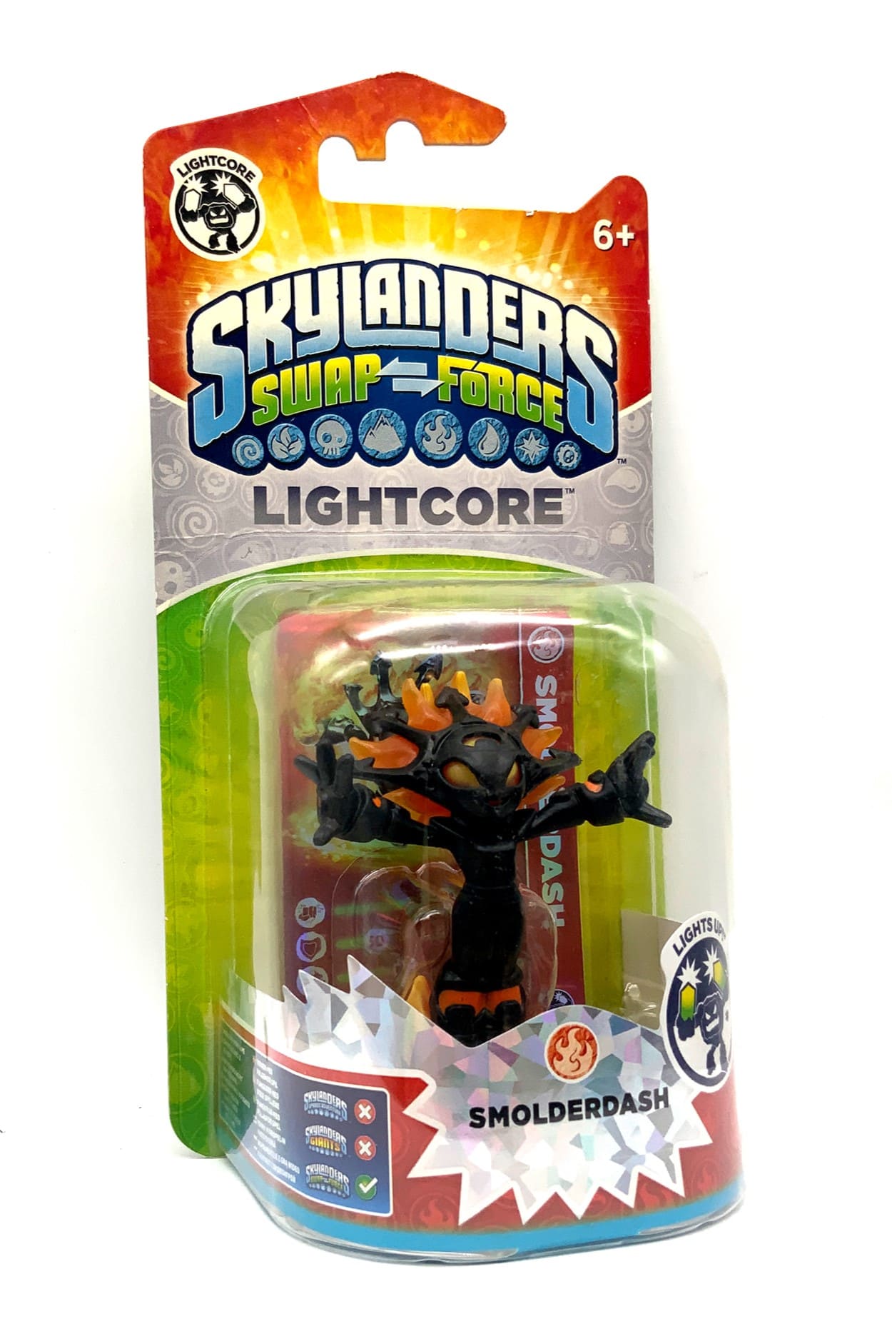 Skylanders Swap Force Smolderdash Lightcore in OVP