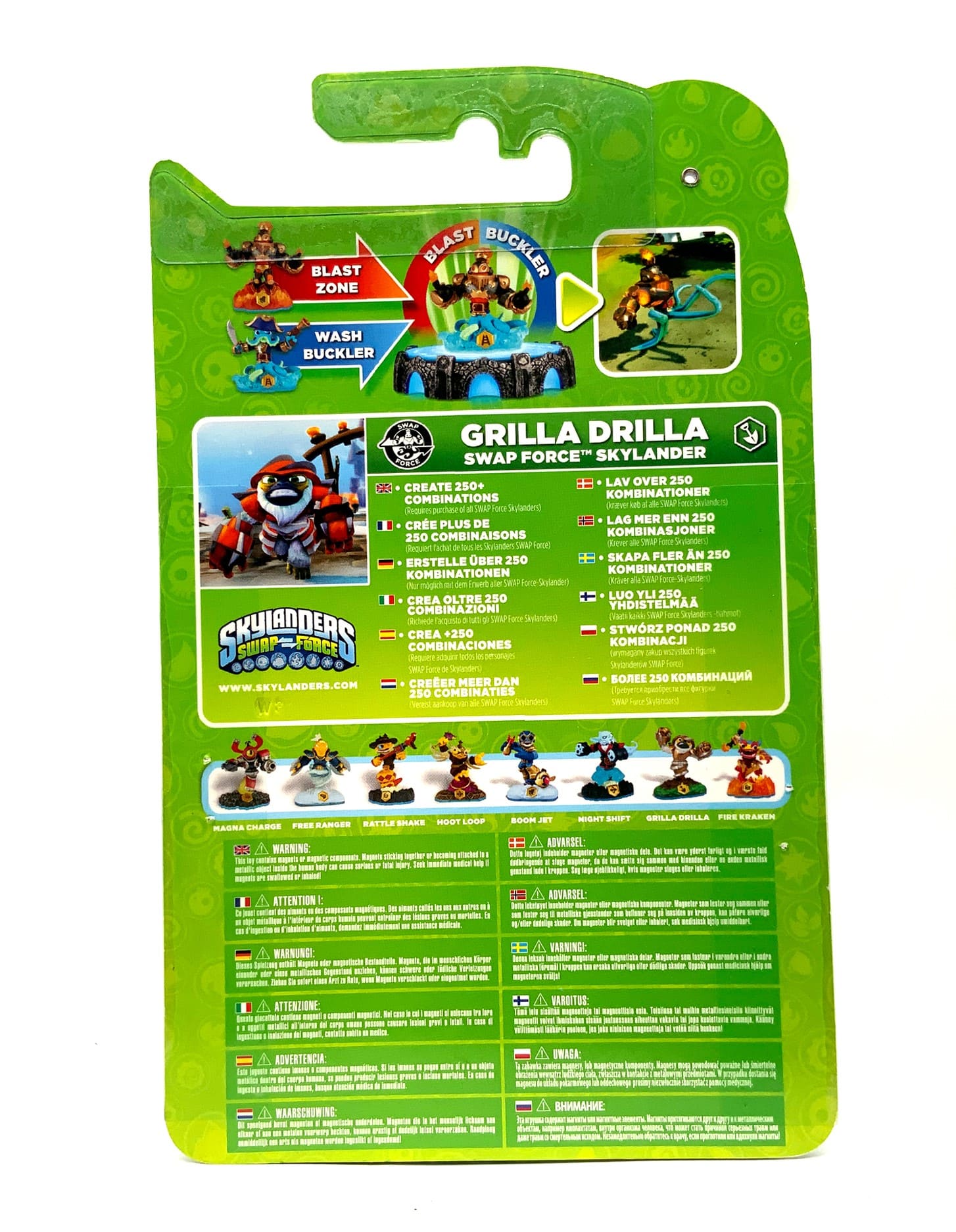 Skylanders Swap Force Grilla Drilla in OVP