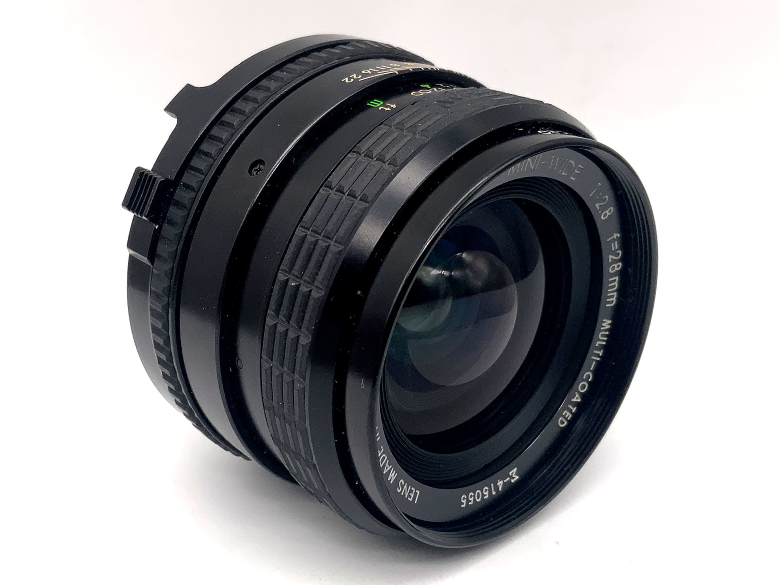 Sigma 28mm 1:2.8 Objektiv Mini-Wide MC Macro Festbrennweite (Minolta MD)