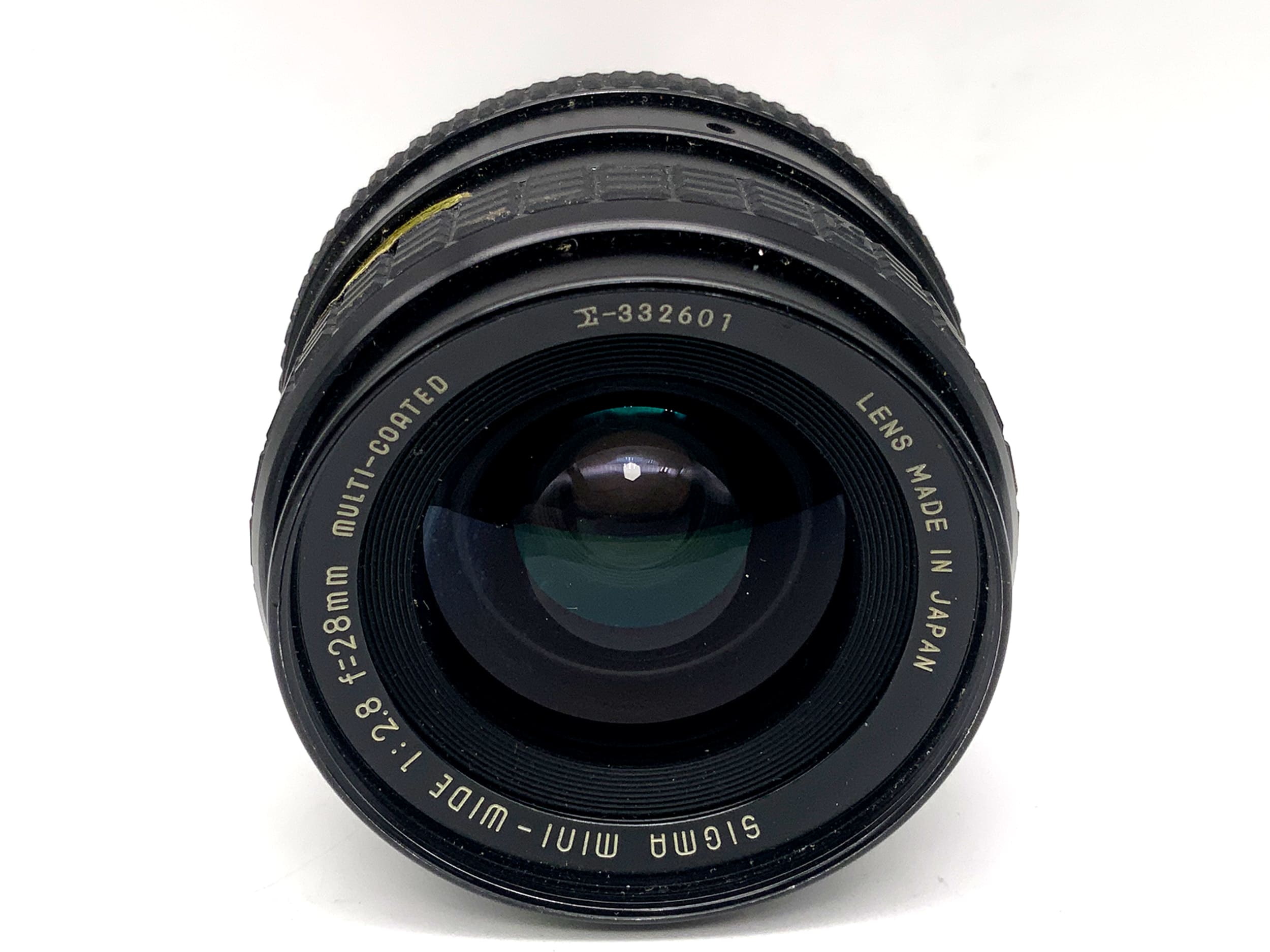 Sigma 28mm 1:2.8 Objektiv Mini-Wide MC Macro Festbrennweite (Yashica / Contax)