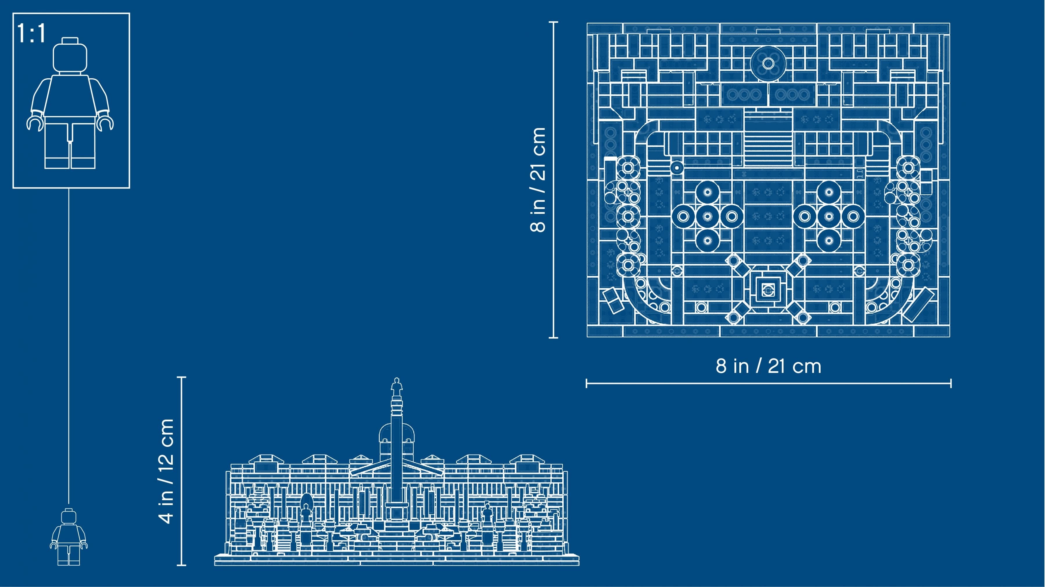 LEGO  Architecture 21045 Trafalgar Square