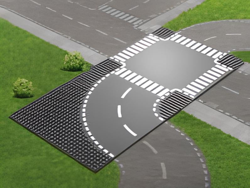 LEGO® City 60237 Kurve und Kreuzung