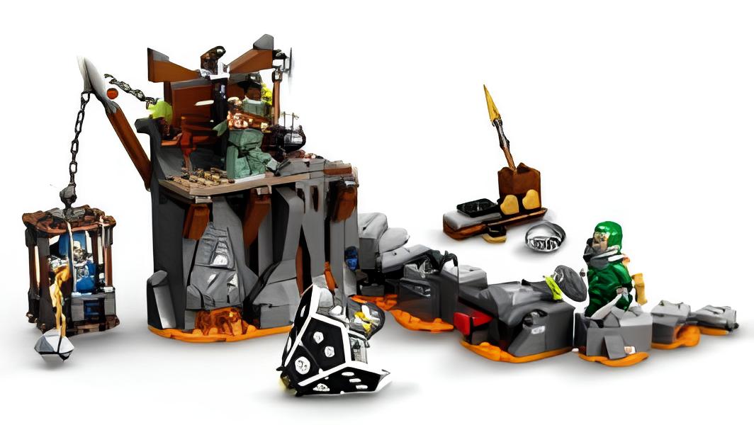 LEGO® Ninjago 71717 Reise zu den Totenkopfverliesen