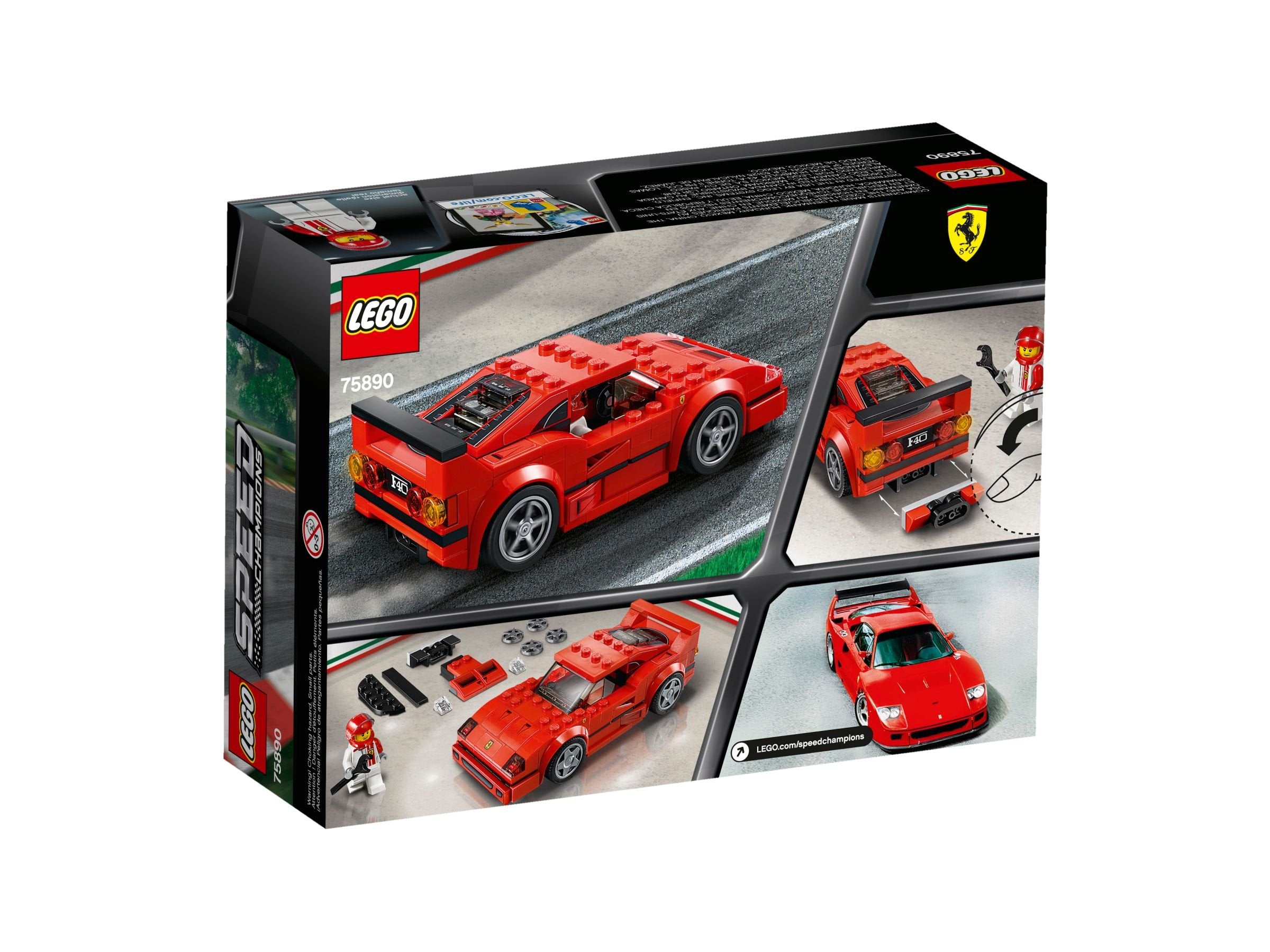 LEGO  Speed Champions 75890 Ferrari F40 Competizione