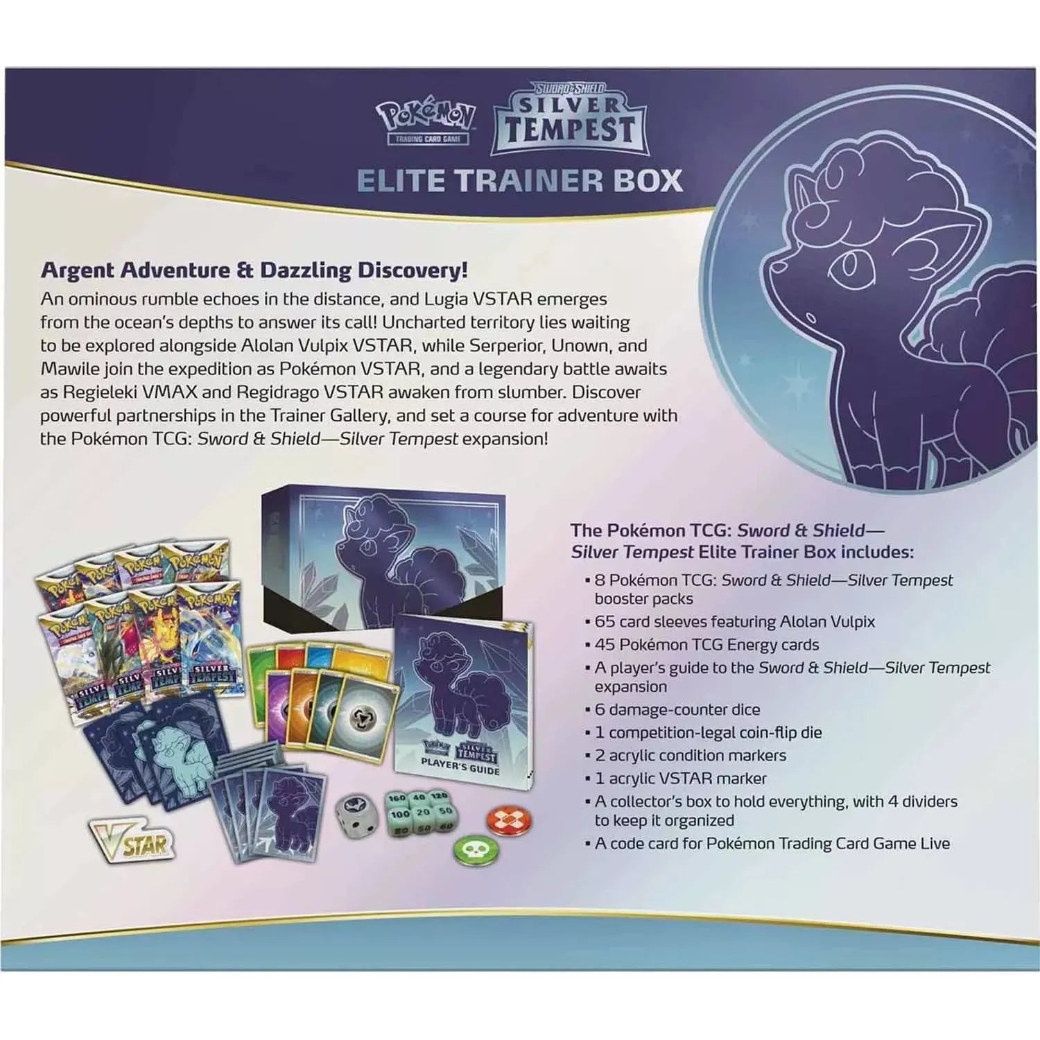 Pokémon Sword & Shield Silver Tempest Elite Trainer Box (englisch)