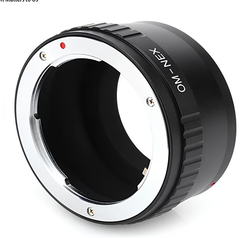 Objektivadapter OM-NEX lens mount converter (Olympus OM -> Sony E-Mount)