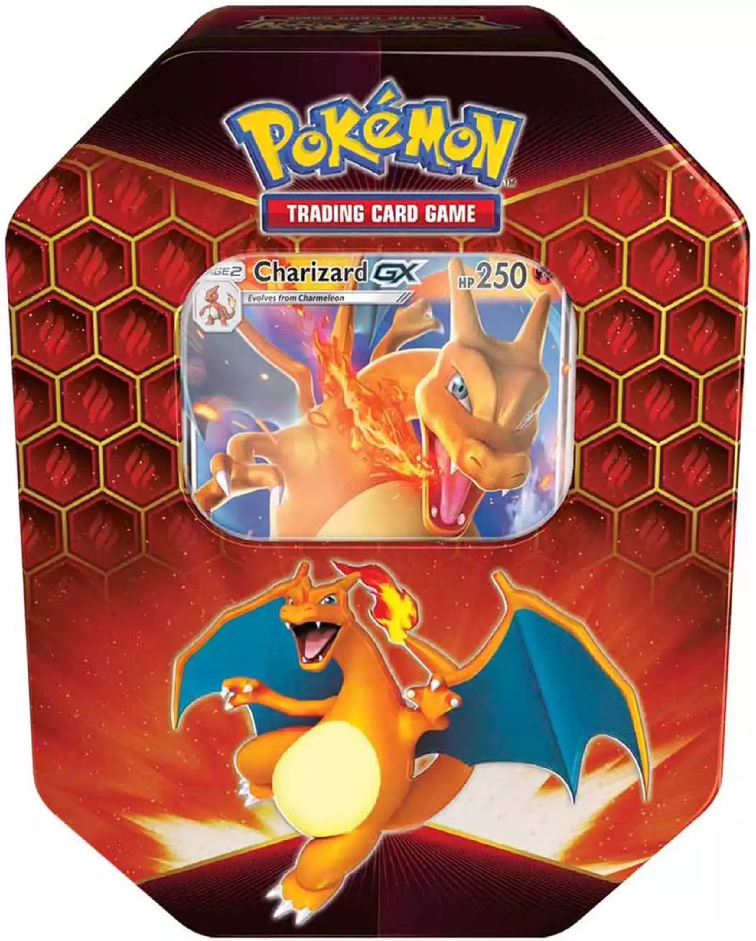 Pokémon Sun & Moon Hidden Fates Tin Charizard (englisch)