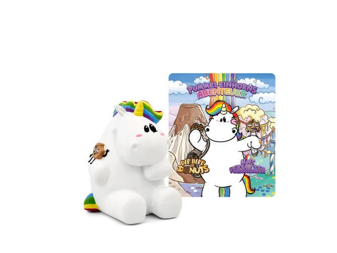 Tonie Figuren Pummel & Friends Das Pummeleinhorn: Der Herr der Donuts & Alles versalzen Hörfigur für Toniebox